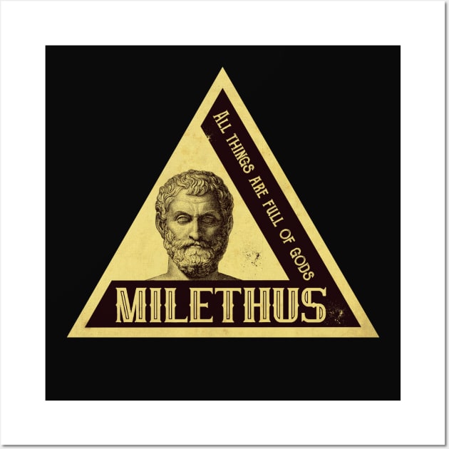 Thales of Miletus Wall Art by CTShirts